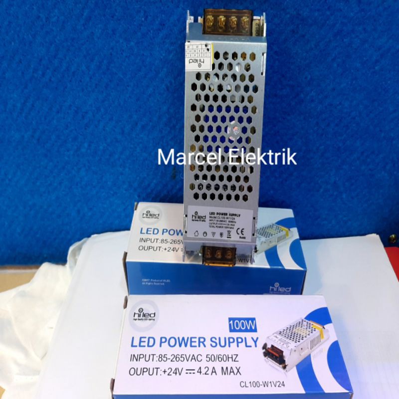 LED POWER SUPPLY 100watt 4.2A/24V HiLed