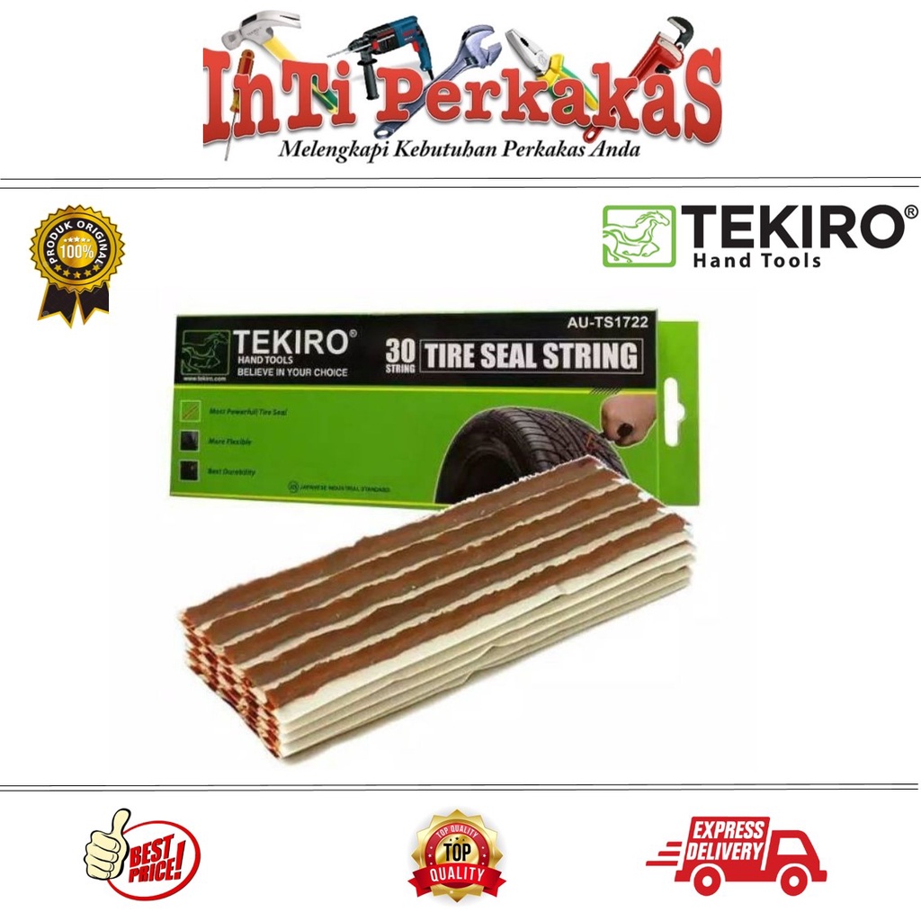 Refill Karet Lem Cacing Tambal Ban Tubles TEKIRO Penyumbat Ban Tubbles Kompresor obat tambal ban