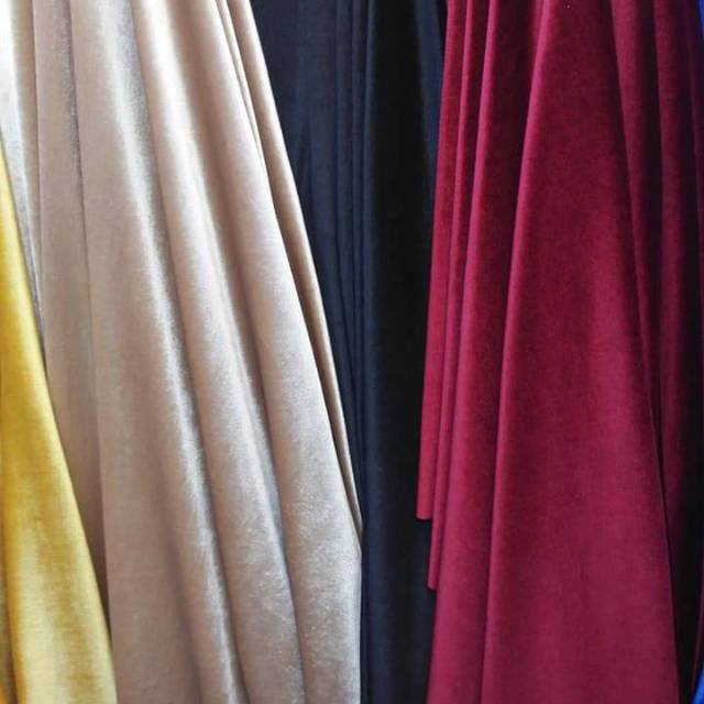 kain bludru/bludru meteran