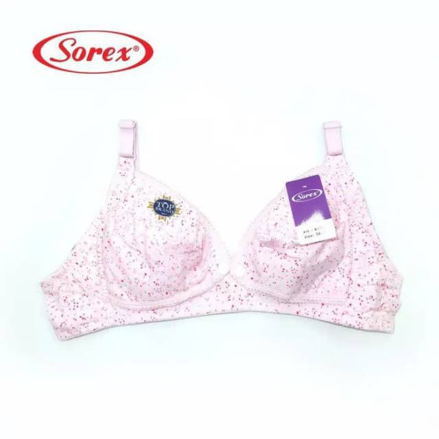 Bra menyusui SOREX kode 8110 tanpa kawat tanpa busa kancing bukaan tengah