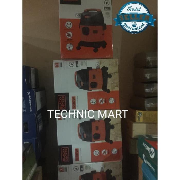 Black+Decker 1200W Wet & Dry Vacuum Cleaner - Vacuum basah kering