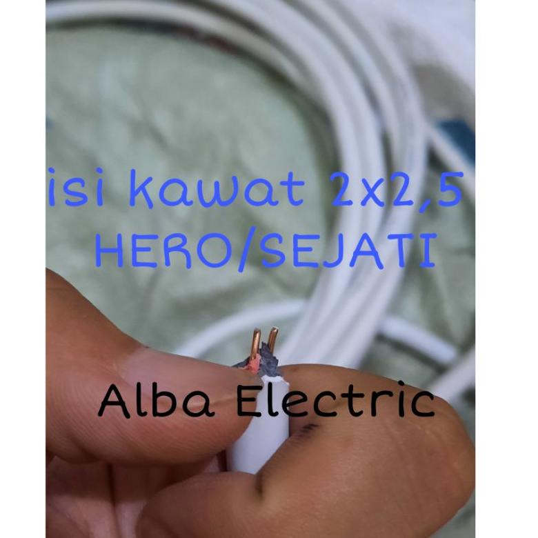 Kabel Nym 2X2.5 Mm Kawat Hero 30 Meter Kabel Listrik Kawat