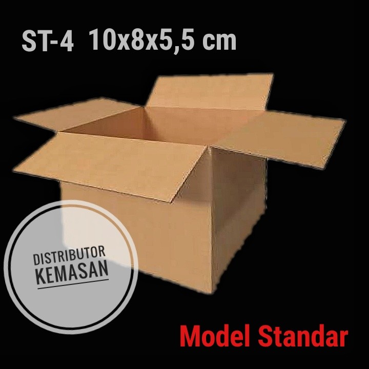 

KOTAK KARDUS ST-4 COKLAT POLOS DUS BOX PACKING UNTUK HP SOUVENIR KADO