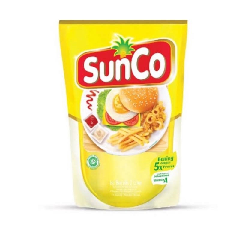 

minyak goreng 2liter / sunco 2 liter