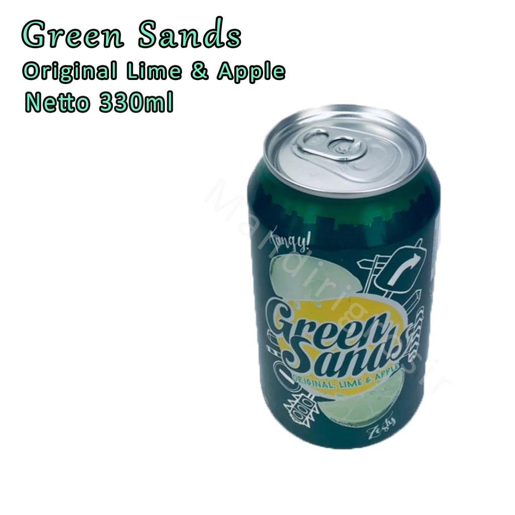 Green Sands * Minuman * Original Lime&amp;Apple * 330ml