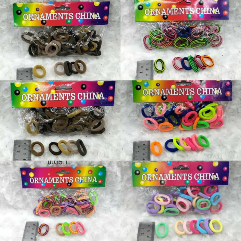 KARET RAMBUT ORNAMENT PACK