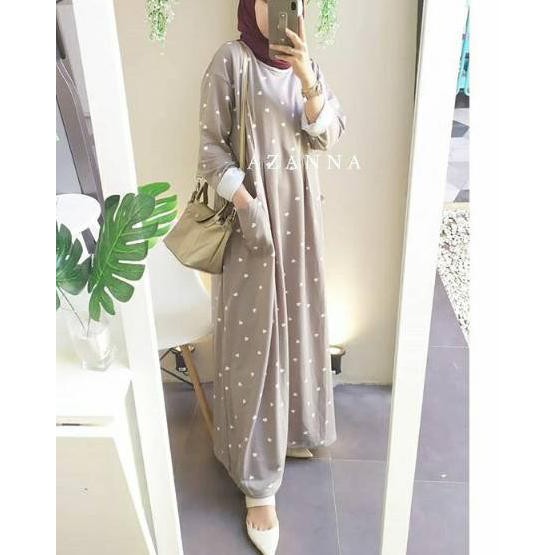 [ Murah ] SCG Valica dress/ baju menyusui/ dress busui/ bukaan kanan kiri/ gamis/ homey dress ✅