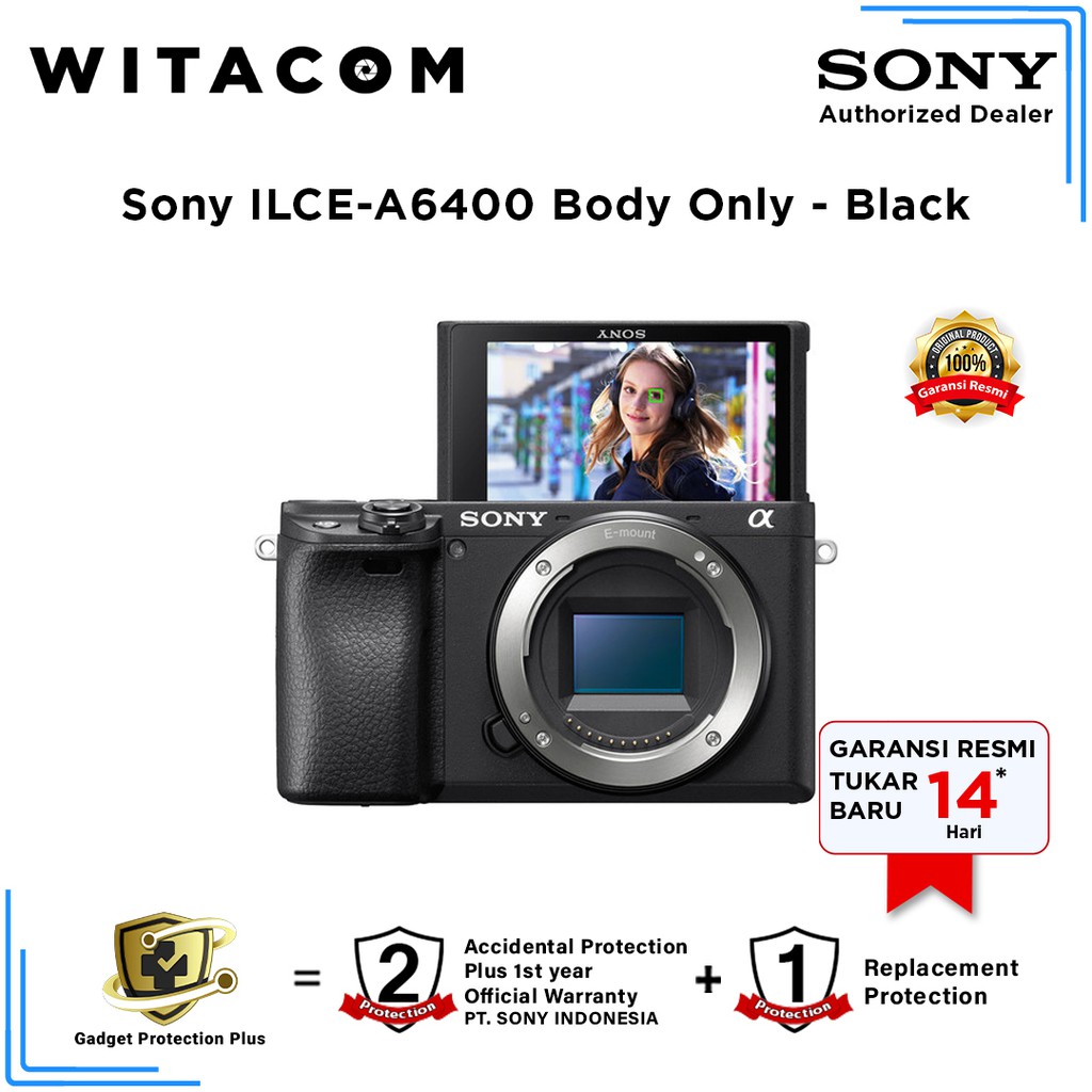 Sony Alpha 6400 / A6400 / A 6400 Body - Black