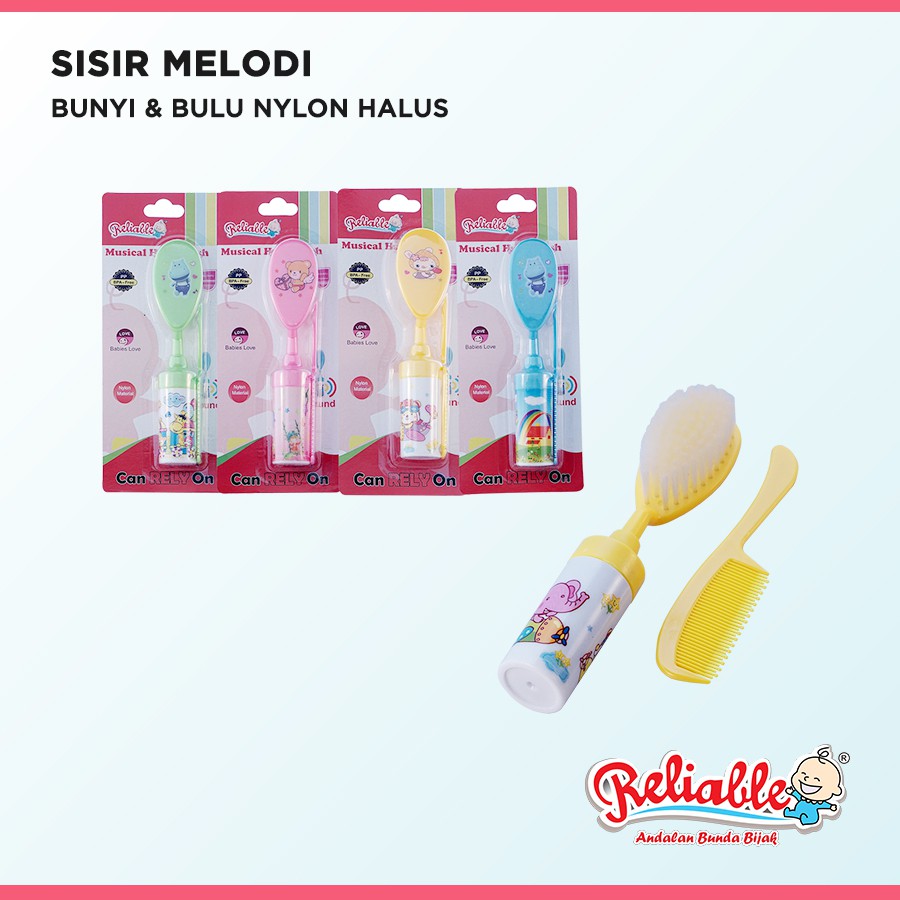 RELIABLE MURAH SISIR BAYI /  COMB &amp; BRUSH BABY SIKAT DAN SISIR FANTASY / MELODI / DESTINY / MATAHARI