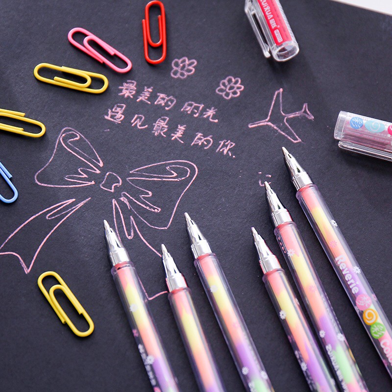 

Pulpen Warna / Pen Colour 6 Warna Warni 3rd Edition