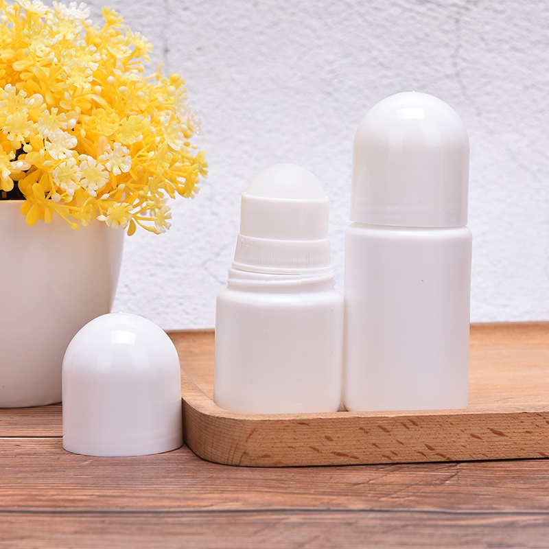 # Kaos T-Shirt Wanita Lengan Pendek Motif Print #5pcs Botol Plastik Kosong Portable 30 / 50ML Untuk Essential Oil