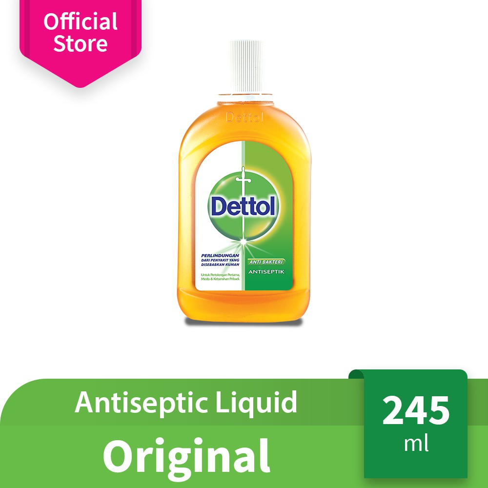 Dettol Antiseptic Liquid 245 ml Cairan Antiseptik 