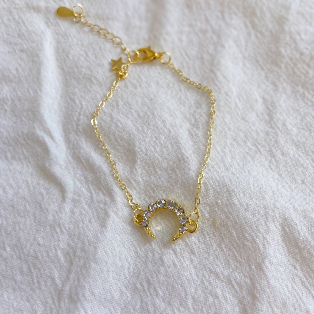 Gelang zircon Gaya Korea Untuk fashion-SL063