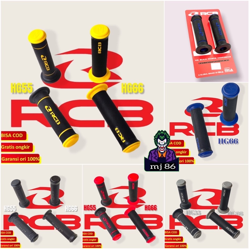 Promo Handgrip Rcb Original Type Hg55 Dan Hg66 Universal Semua Motor