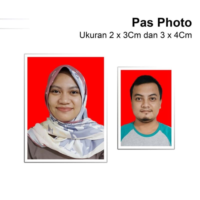 CETAK FOTO UKURAN 2x3 | 3x4 | 4x6