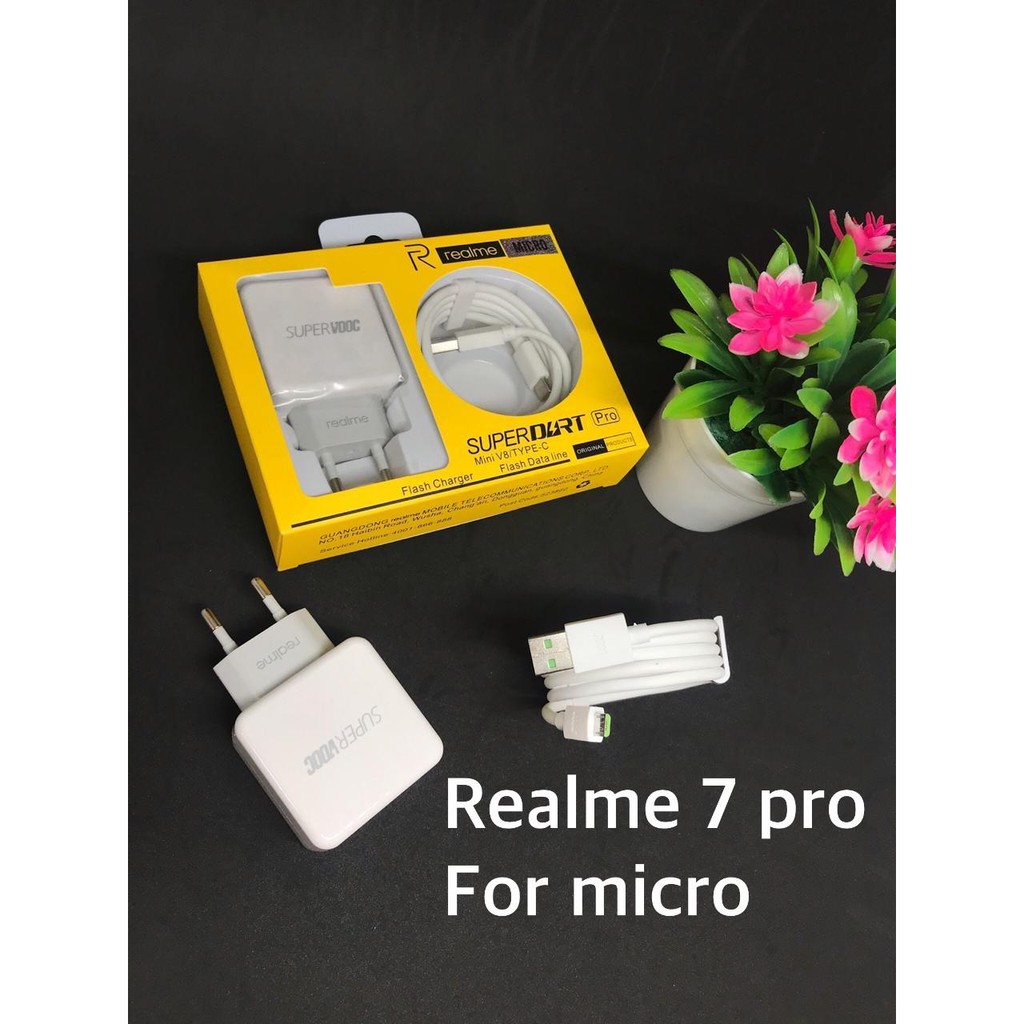 CHARGER CASAN REALME 7 PRO FOR ALL COMPATIBLE MOBILE PHONE