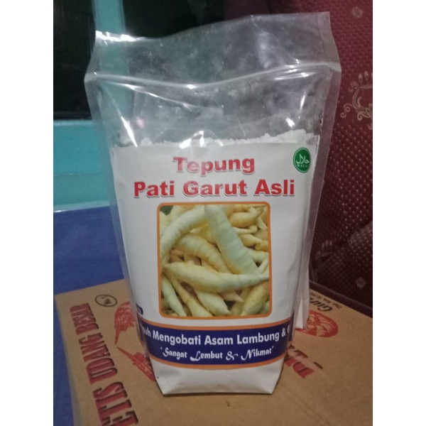 

Tepung garut/ Pati garut/ mengobati asam lambung