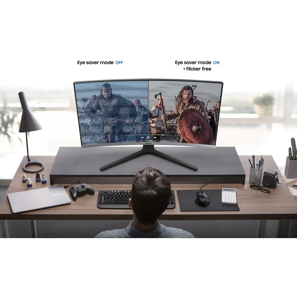 Samsung 27 inch C27R500 Curved Monitor Full HD