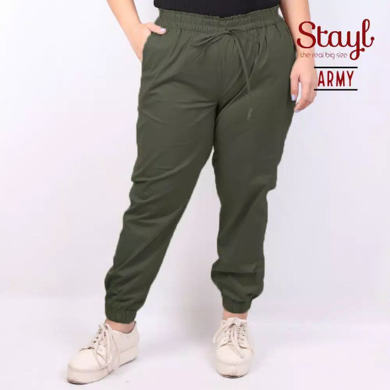 Jogger katun stretch XXL //JF4756