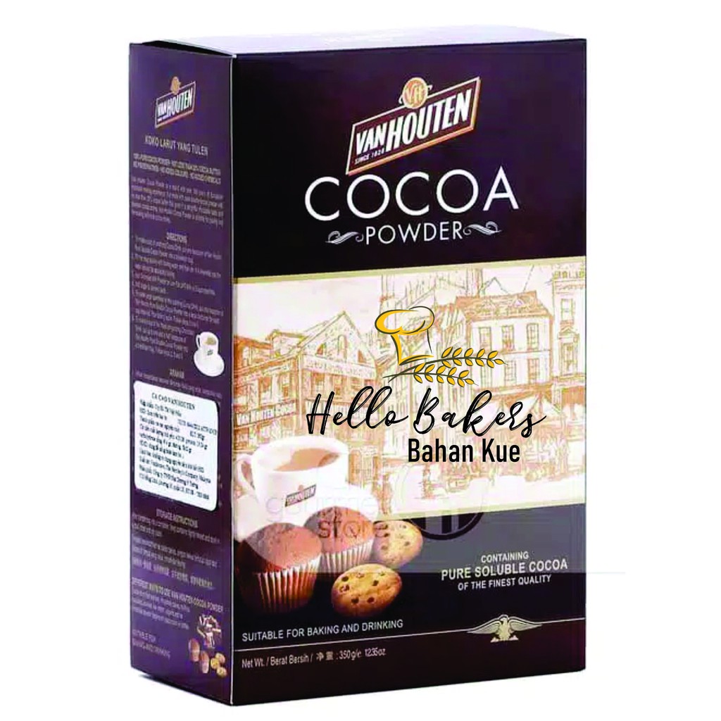 

VAN HOUTEN COKLAT BUBUK 90GR/VAN HOUTEN/COCOA POWDER/VAN HOUTEN COCOA POWDER