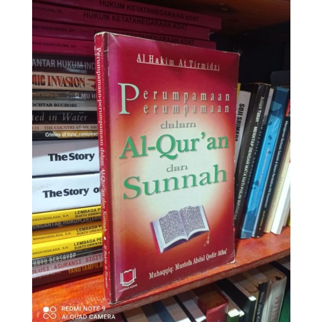 buku perumpamaan dalam al quran dan Sunnah hakim tirmidzi