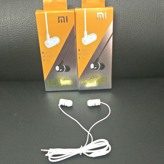 Headset Earphone Handsfree Original XIAOMI Extrabass Sound Model GR-03