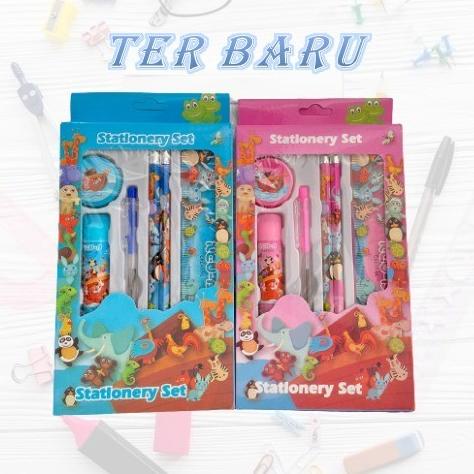 

*T-BARU* DapurCantik Set Pensil Pulpen Alat Tulis Sekolah Anak / Paket