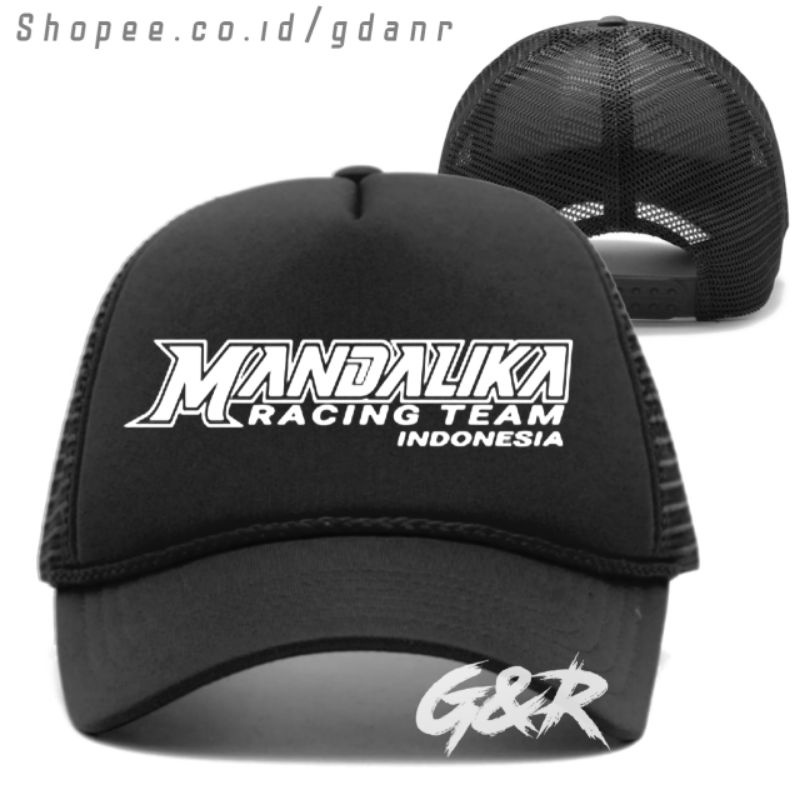 Topi MANDALIKA RACING TEAM INDONESIA Trucker/Jaring
