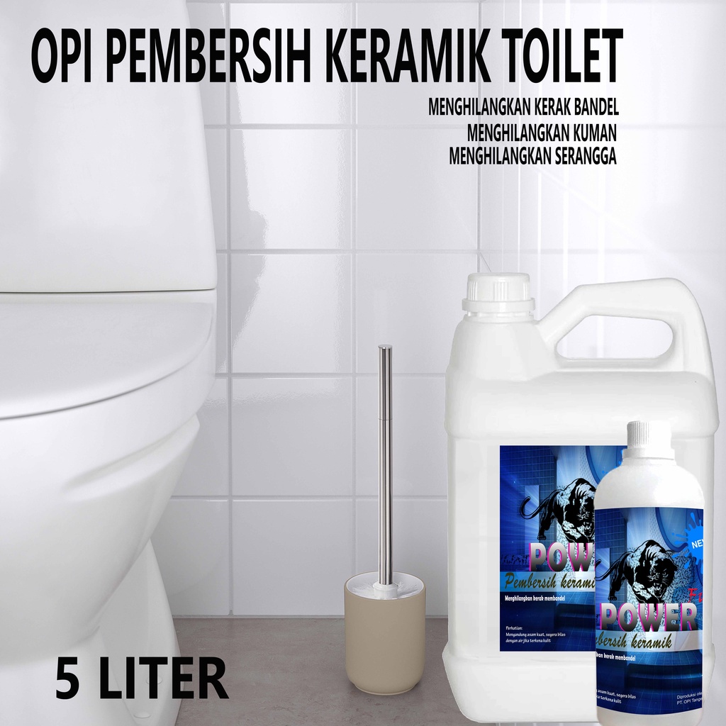 pembersih kerak keramik 5 liter semen kotoran membandel sudah ada izin edar resmi by Oke sabun suplayer