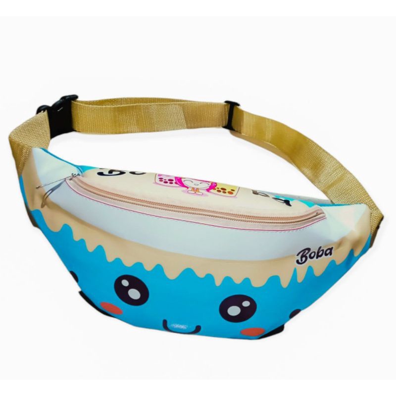 Tas selempang anak cowok/Tas slempang boba/Tas pinggang anak laki-laki/tas slempang anak laki-laki/waistbag anak cowok/tas pinggang anak karakter/Tas selempang anak cowok/Tas Slempang Anak Cowok/waistbag anak laki-laki/.