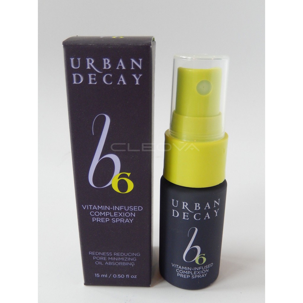 Urban Decay B6 Vitamin-Infused Complexion Prep Spray 0.5 oz