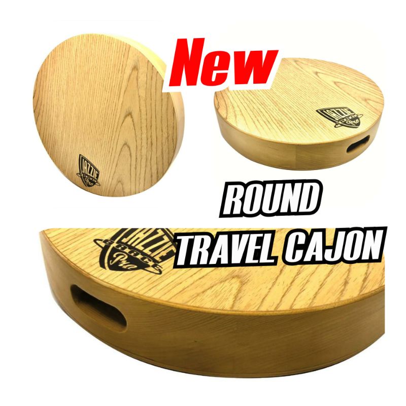 round travel cajon,cajon bulat,travel cajon circular
