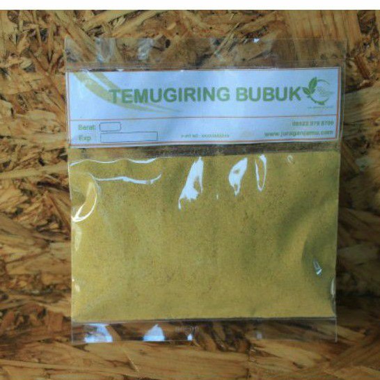 

500 gram temu giring bubuk temugiring serbuk