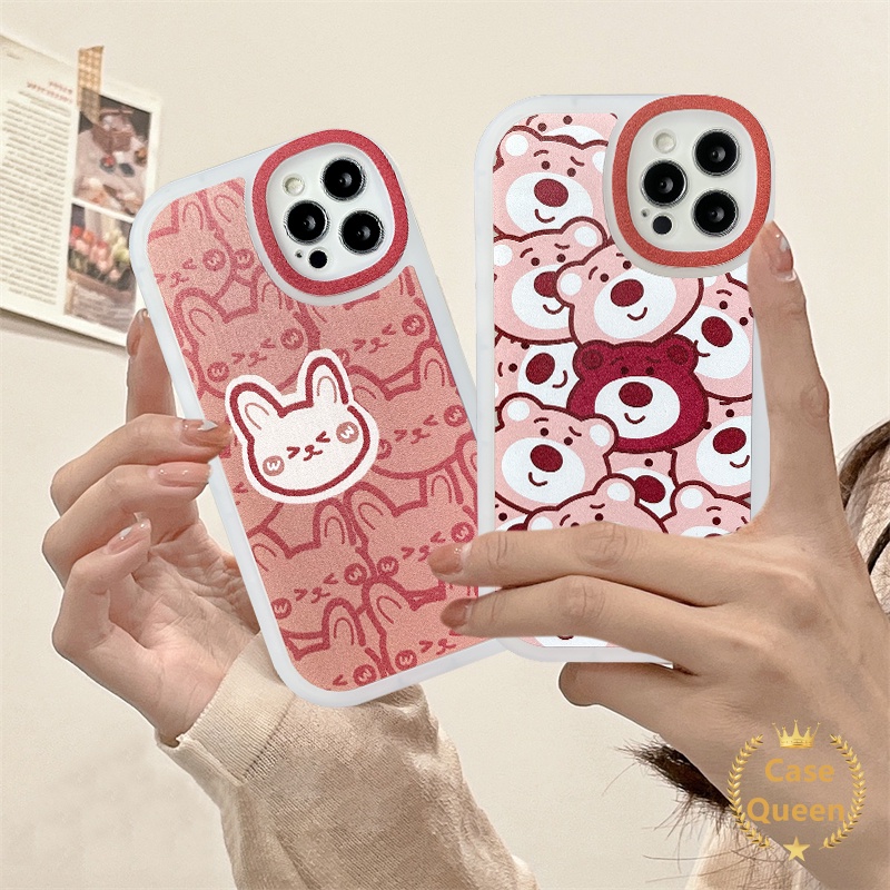 Casing TPU Vivo Y21s Y15s Y20 Y33T Y12S Y20s Y20s G Y21 Y21A Y1s Y12 Y12i Y15A Y20i Y21T Y91C Y33s Y30 Y1 Y30 Y1s Motif Kelinci Brown Bear