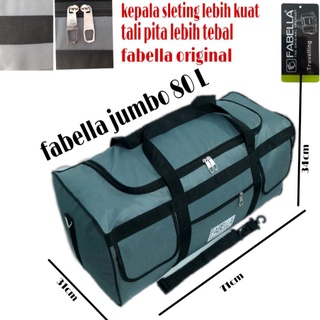 Image of Tas pakaian besar 80 L Travel bag tas mudik jumbo tas pakaian slempang FB 445