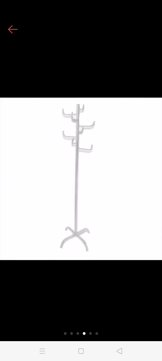 Cloth Hanger Gantungan Jas Jaket Topi Tas Standing