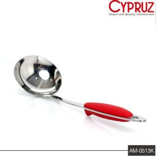 Cypruz Ladle Stainless Sendok Soup Sayur Lubang Sup Sop Kuah Saringan Centong