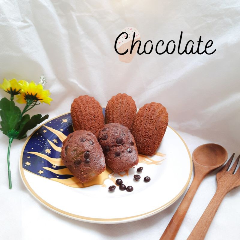 

Kue Bolu Madeleine (Chocolate)