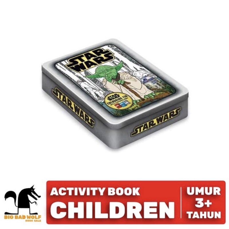

Starwars Colouring Tin