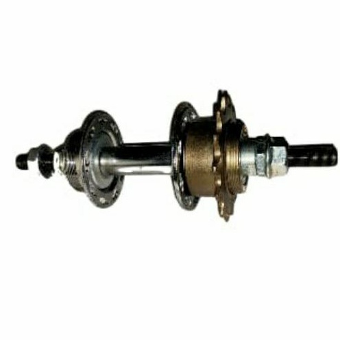 hub belakang sepeda 36 hole drat ulir plus gear 14t platinum