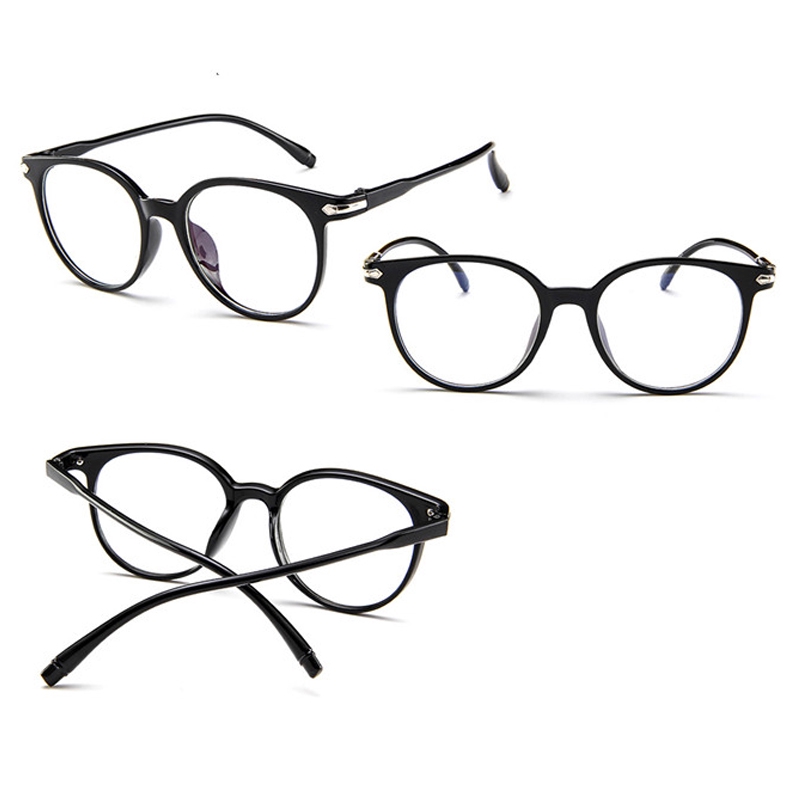 Blue Light Blocking Filter Glasses Anti Eyestrain Decorative Computer Eyeglasses COD