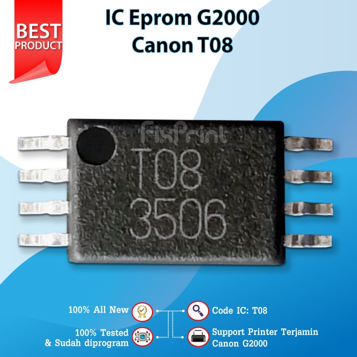 IC Eprom Canon G2000 T16, IC Eeprom Reset Canon G2000 New Model