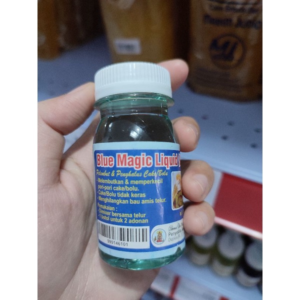 

Pelembut Cair Softener Cake Roti Bolu Blue Magic Liquid BML