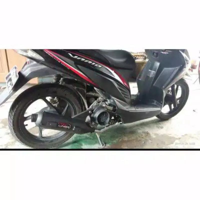 Knalpot tsukigi standar racing Beat fi Vario Mio sporty Mio j mio m3 dll-1