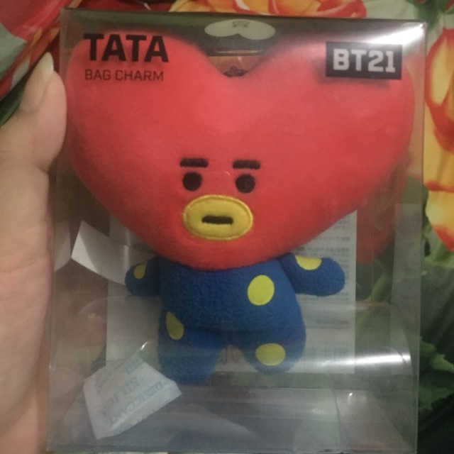 Official BT21 Bag charm Tata