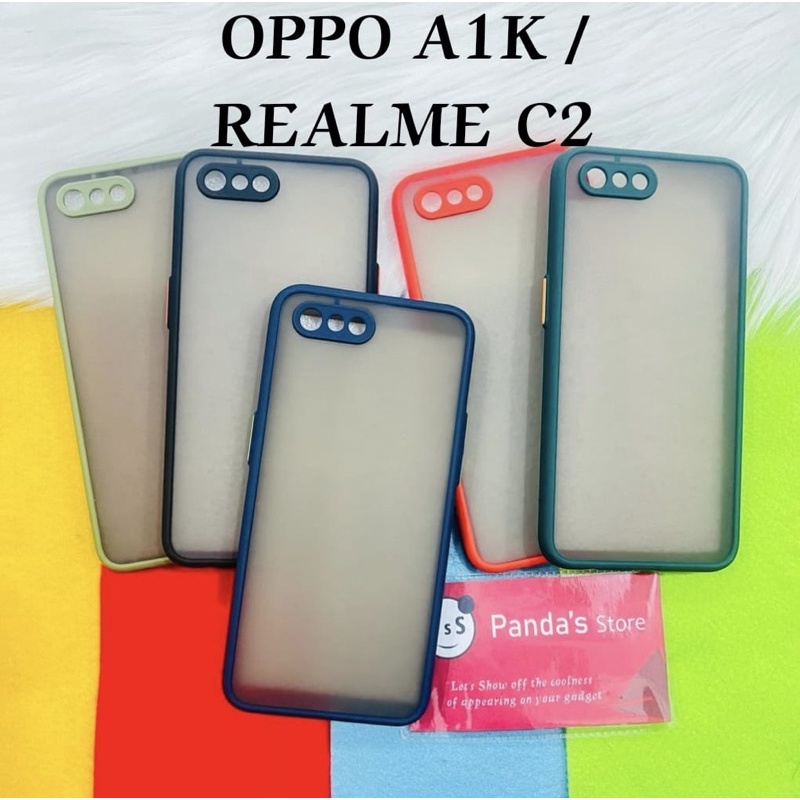 Case Oppo A1K &amp; Realme C2 My choice Polos + Ring Kamera / Pelindung Kamera (PsS)