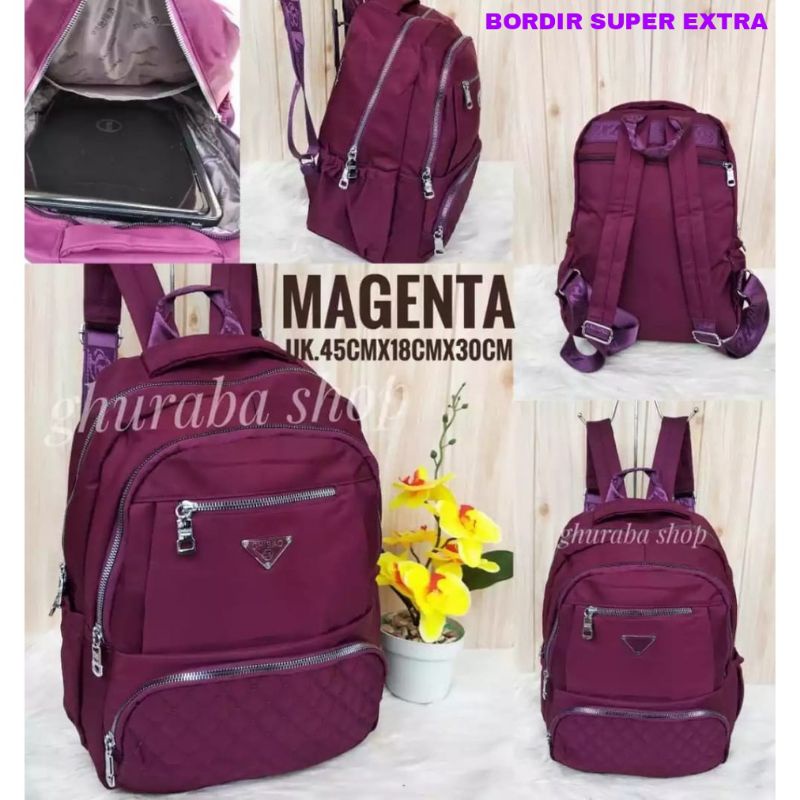 Original Tas Ransel Chibao LAPTOP 14 Inch Wanita Import Korea Best Seller Terbaru Elegan Design