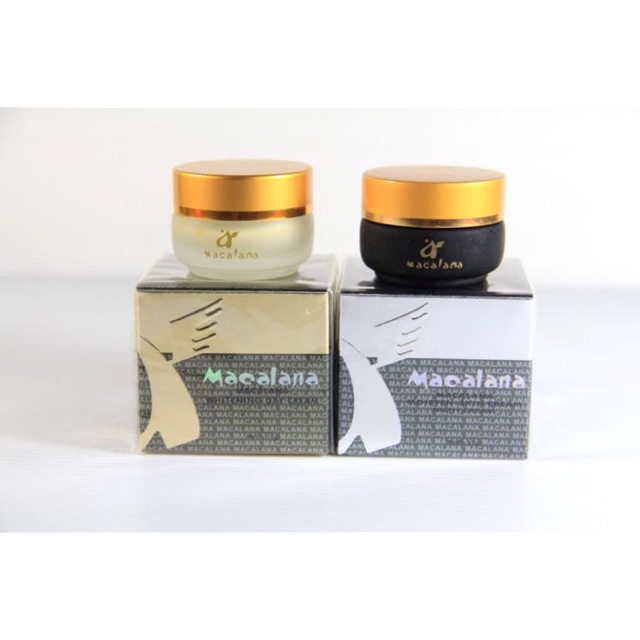 Krim Siang Malam Macalana Day (15gr) and Night Cream (15gr)