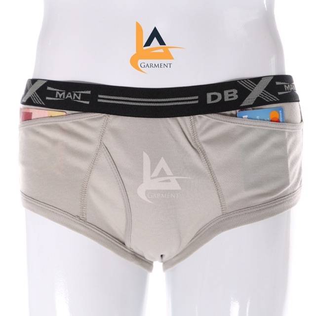 (Isi 3pcs)Celana dalam Pria Kantong DBX pro / Sport DBX  /  Kantong Boxer