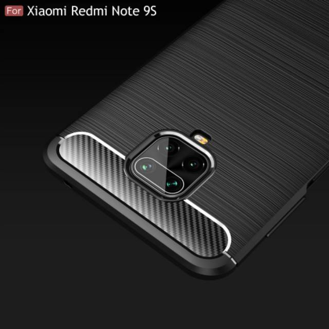 Premium case redmi 9/ note 9/ note 9 pro/mi note 10 fibercarbon ultimatte